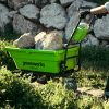 Kerti kocsi akkumulátoros Greenworks G40GC 40v akkumulátor és töltő nélkül