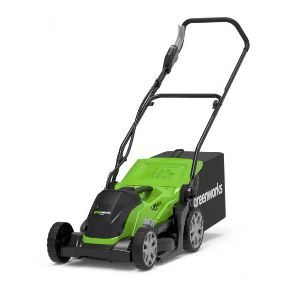 Fűnyíró fűgyűjtős, akkumulátoros Greenworks G40LM35 40 v, 35 cm, akku- és töltő nélkül