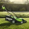 Fűnyíró fűgyűjtős, akkumulátoros Greenworks G40LM35 40 v, 35 cm, akku- és töltő nélkül