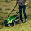 Fűnyíró fűgyűjtős, akkumulátoros Greenworks G40LM35 40 v, 35 cm, akku- és töltő nélkül