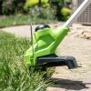 Fűszegélynyíró akkumulátoros Greenworks G24LT28 24 v, 28 cm, 1.6 mm damil, akku- és töltő nélkül