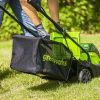 Fűnyíró fűgyűjtős, akkumulátoros Greenworks GD24LM33K2 24 v, 33 cm, akku- és töltővel