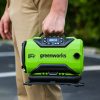 Kompresszor akkumulátoros Greenworks G24IN mini, 24 v, 11 bar,  akku és töltő nélkül