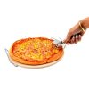 Kerek pizzakő állvánnyal - 33 cm (Ideális Otthon)