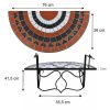 Balkon asztal - összecsukható design, praktikus kialakítás