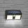Mozgásérzékelős szolár reflektor - fali - COB LED világítás - energiatakarékos