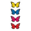 Napelemes pillangó mozgó szárnyakkal - 4 színváltozatban