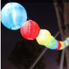 Party lampion, 10 LED-es, elemes