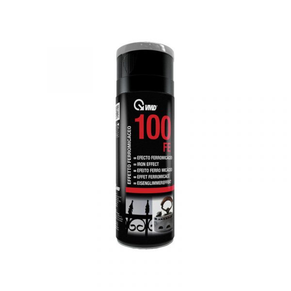 VMD Fényes fekete festék spray - fémekhez - 400 ml