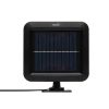 Home FLP250SOLAR napelemes LED reflektor, 250 lm, PIR mozgásérzékelő, 120° 5m, 56 db hidegfehér SMD LED, energiatakarékos, műany