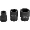 FORTUM gépi (impakt) dugófej 3/4", 27mm, L 52 mm, feketített, FORTUM 4703027