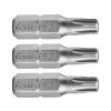 FORTUM behajtóhegy TORX, 3 db, S2 acél; T 10×25mm, bliszteren