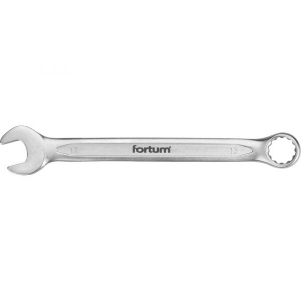 FORTUM csillag-villás kulcs, 61CrV5 mattkróm; 14mm FORTUM 4730214