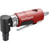 FORTUM pneumatikus furatköszörű, derékszögű, 125 mm,1/4'; (6 és 3 mm bef), 20.000 1/min, 127 l/min, 6,3 Bar, 1/4' csatl., 0,5kg