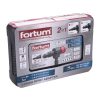 FORTUM adapter klt. fúrógéphez, 2 az 1-ben, popszegecsekhez és POP-NUT szegecsanyákhoz, 15 db, FORTUM 4770667