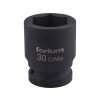 FORTUM gépi (impakt) dugófej 3/4', 30mm, L 54 mm, feketített, FORTUM