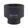 FORTUM gépi (impakt) dugófej 3/4", 55mm, L 70 mm, feketített, FORTUM 4703055