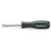 FORTUM csavarhúzó markolat dugófejekhez, 1/4", 150 mm; racsnis karral hajtható FORTUM 4701905