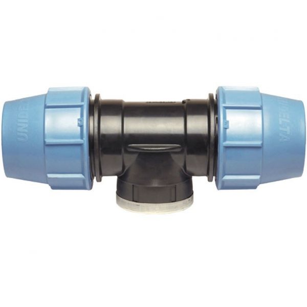 KPE T-idom BM 20mm x 3/4; - Belső menetes csőillesztő adapter