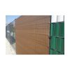 Medencefedő háló kerítésre, BROWNTEX 2x50m barna 90% árnyékolás
