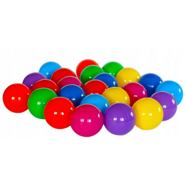 Tarka labdák készlete sátorhoz és medencéhez - 100 db