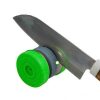 Kompakt zöld késélező - Kicsi és praktikus eszköz a konyhai kések élezéséhez